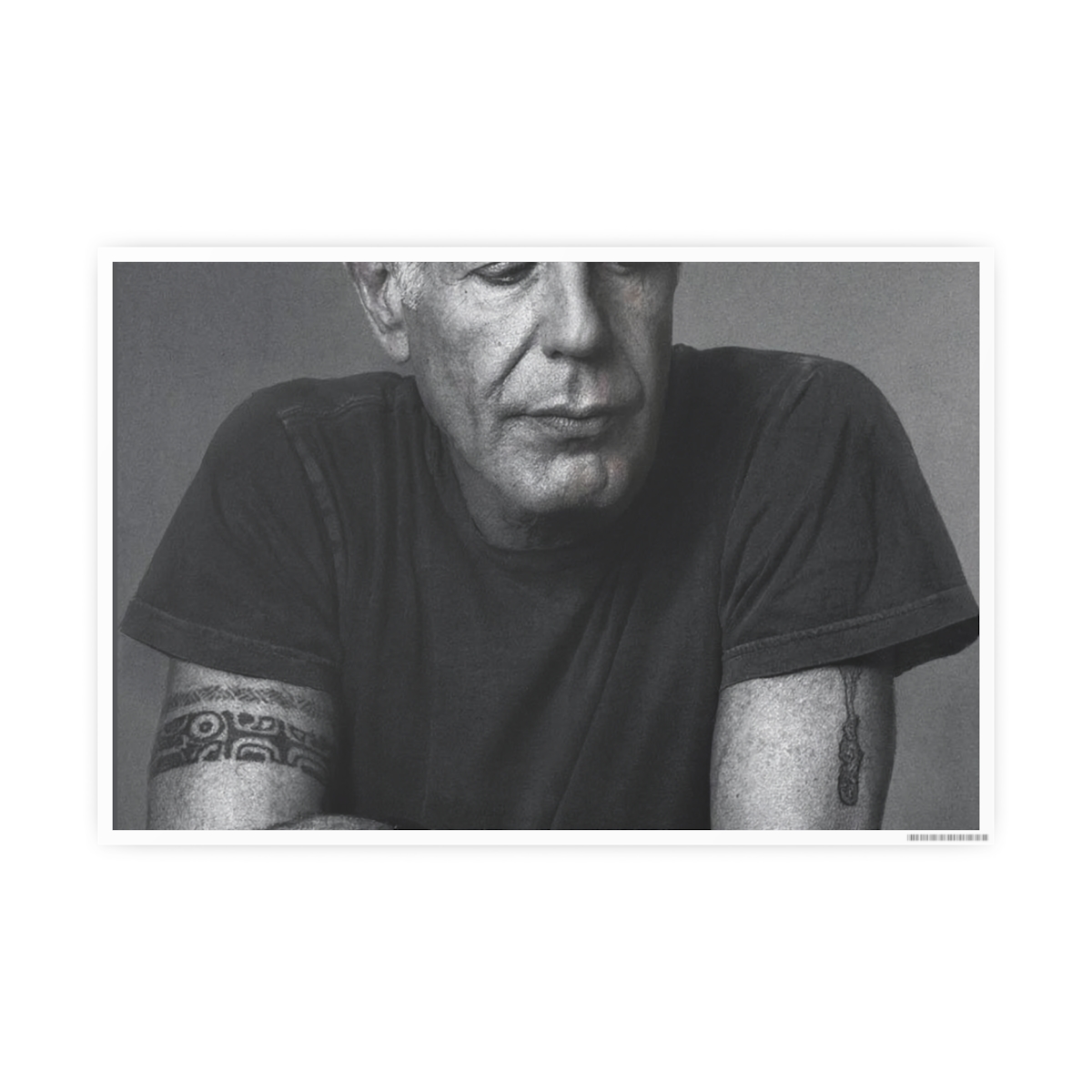 Anthony Bourdain Wall Art, Canvas, Artwork, Art Print, Home Decor, Painting - alternate angle 3, merchandise