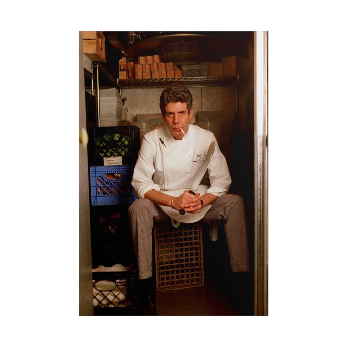 Chef Portrait Rolled Poster | Vintage Kitchen Photography | Anthony Bourdain Merch — official Anthony Bourdain Posters & Wall Art